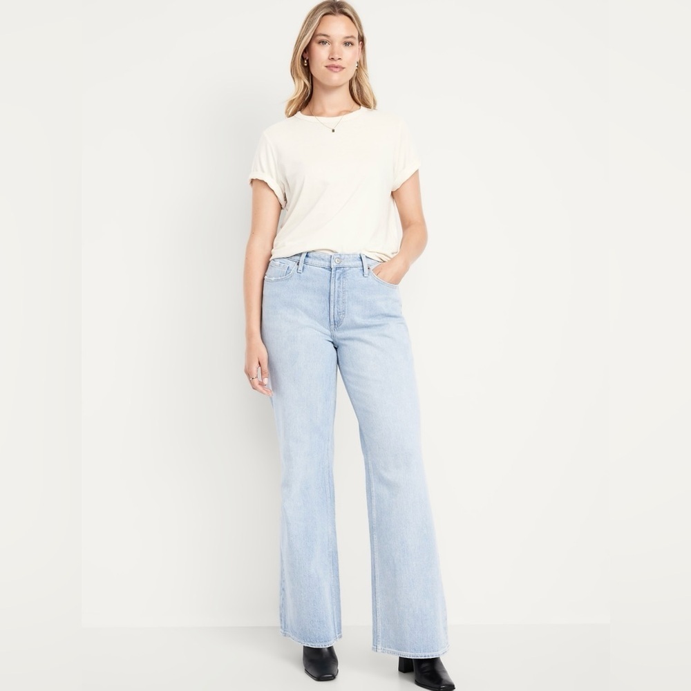 NEW Women’s Mid Rise Old Navy Bootcut Jeans Sz. 16 Tall - Picture 6 of 14